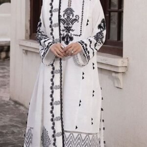 Gorgeous Jacquard Stitched Embroidery 3 Piece Suit